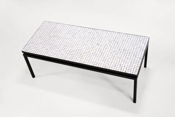 Table basse en mosaïque moderniste néerlandaise des années 1950
