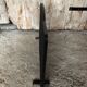 Black Metal Fireplace Fire Screen Vintage Mesh #A609