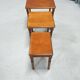 3 table gigogne en merisier style louis philippe