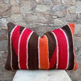 Beautiful vintage Berber Kilim cushion from Morocco