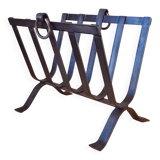 Brutalist magazine rack, 1950.