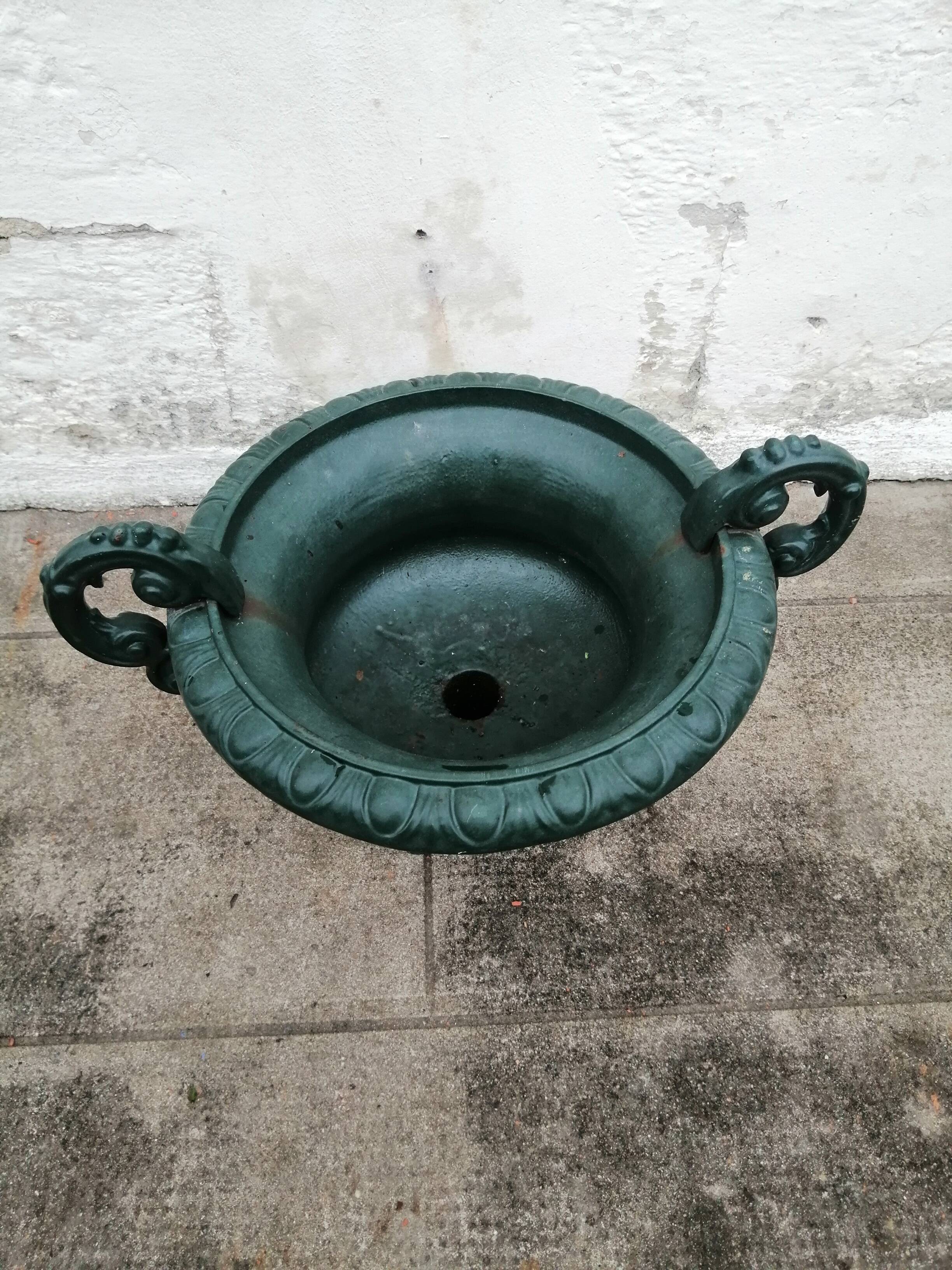 Cast iron medicis vases
