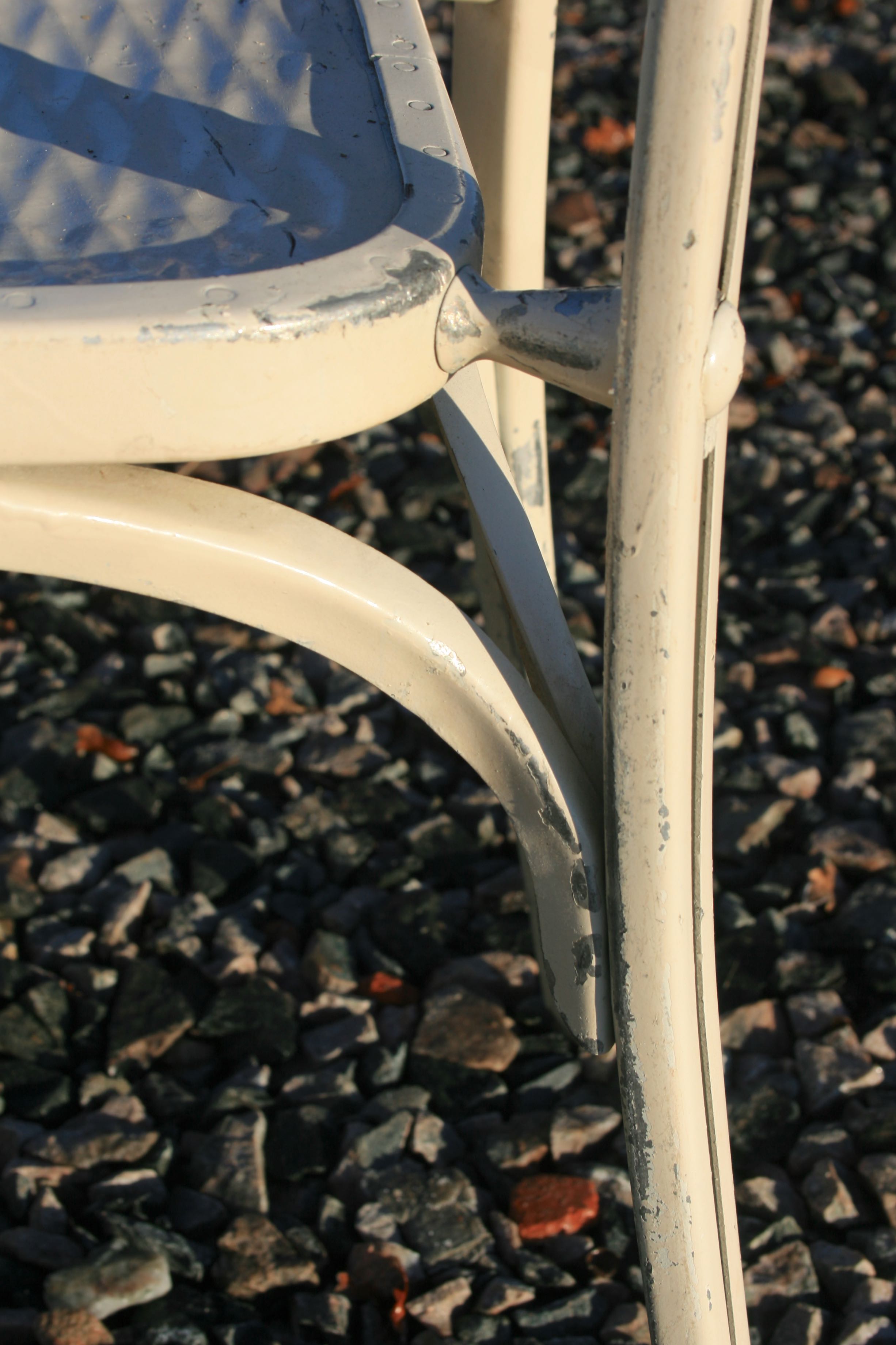 Set of 21 chairs Gaston Viort 1950 to Los Angeles.