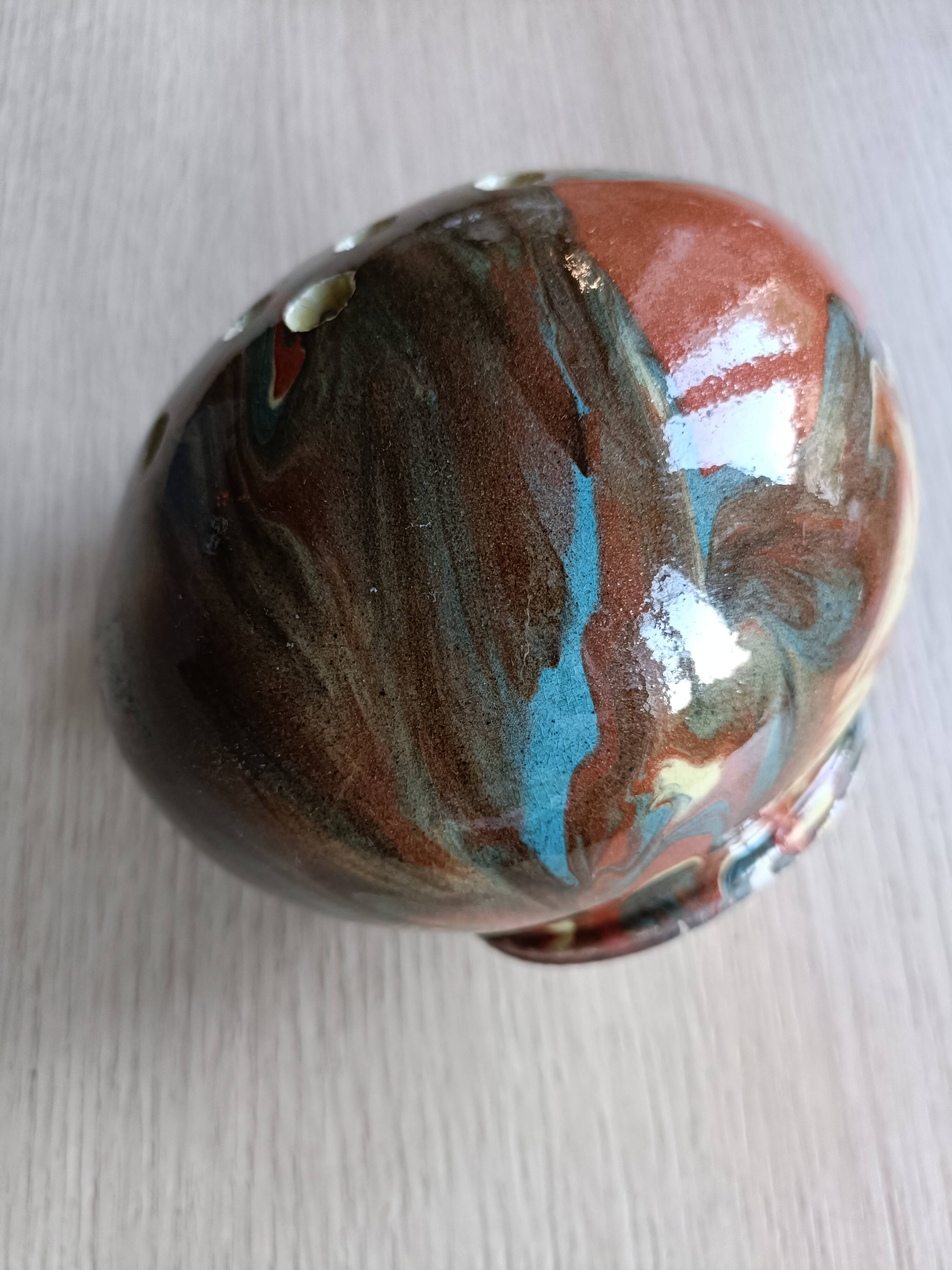 Spades flowers in mixed earth