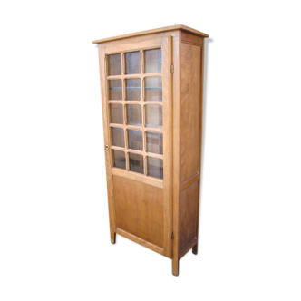 Bookcase wood clear vintage 50/60