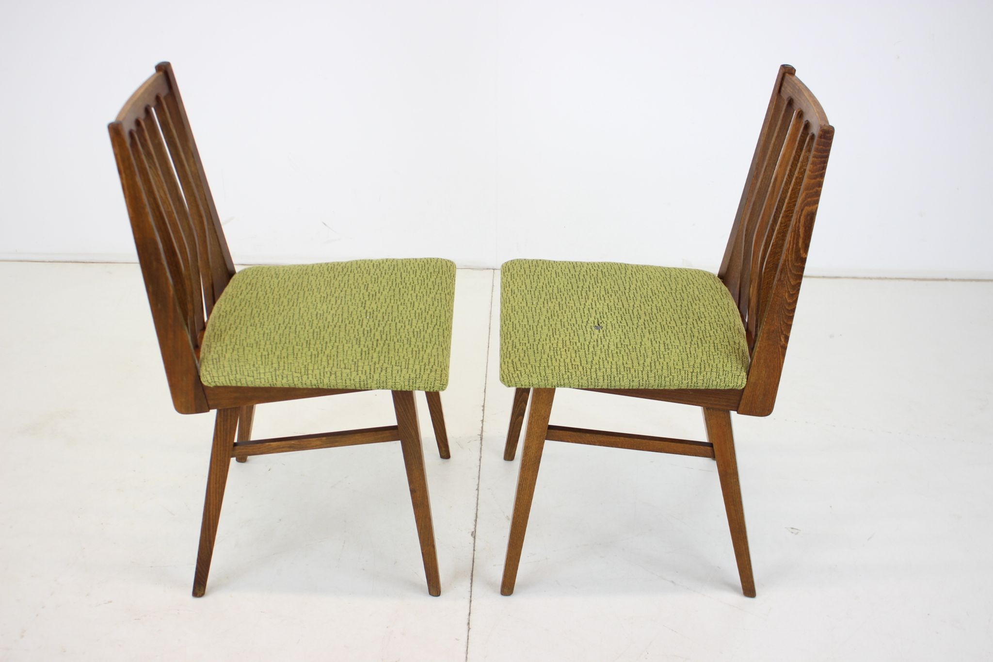 1960s Set of Four Dining Chairs, Czechoslovakia