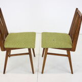 1960s Set of Four Dining Chairs, Czechoslovakia
