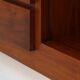 Large modernist cabinet with two doors in mahogany from around 1940.