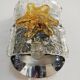 Lampe murale en verre murano « space age »