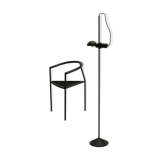 Black metal Floorlamp by Barbieri e Marianelli for Tronconi