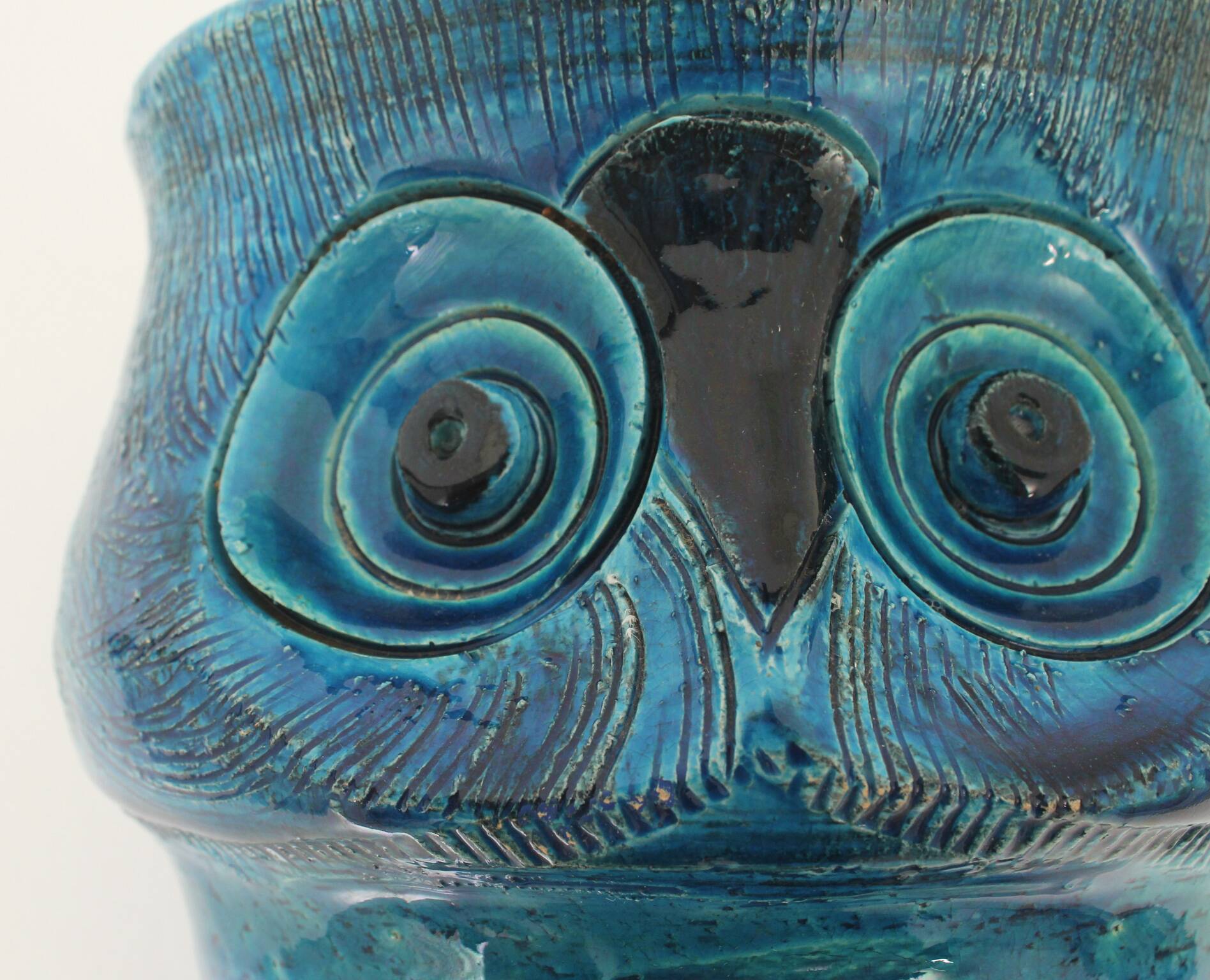 Ceramic owl by Aldo Londi for Bitossi, Italy, 1960s