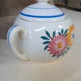 Vintage earthenware sugar bowl