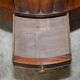 Restored hardwood revolving library circa 1810 Regency