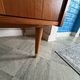 Vintage Mid-Century Wooden Wardrobe with Mirror – 1950s/60s
