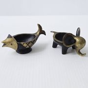 Set of 2 egg cups by Walter Bosse