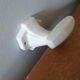 White porcelain hooks