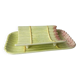 Asparagus dish in slip drainer 20th