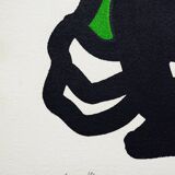 "The Warrior's Sadness" – Numbered lithograph by Charles Lapicque