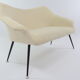 Bench 2 places shell cream