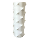 Vintage Bisque Porcelain Op Art Spike 501 Vase by Scherzer, Space Age 1970s