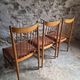 Set of 6 Danish teak dining chairs model 422, attributed to Arne Vodder for Sibast, 1960s.