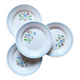 4 Salins dessert plates