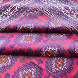 Large Semi Antique Turkmen Rug Bukhara Yomouth 370 × 224 Cm - Handmade