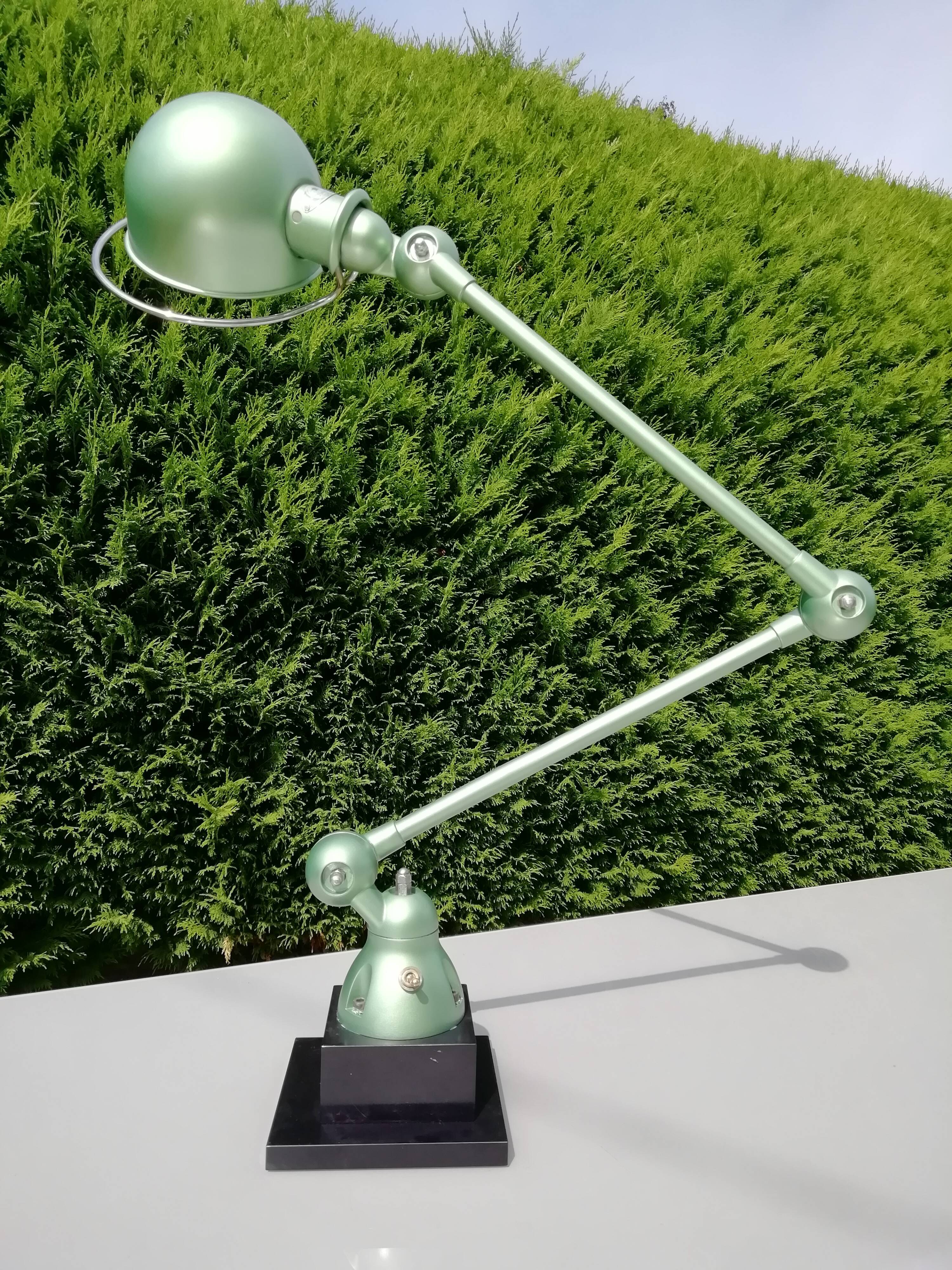 Lampe jielde 2 bras originale domecq lyon industrielle