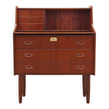 Secrétaire en teck, design danois, années 1970, production : Danemark