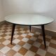 Table basse tripode miroir années 60