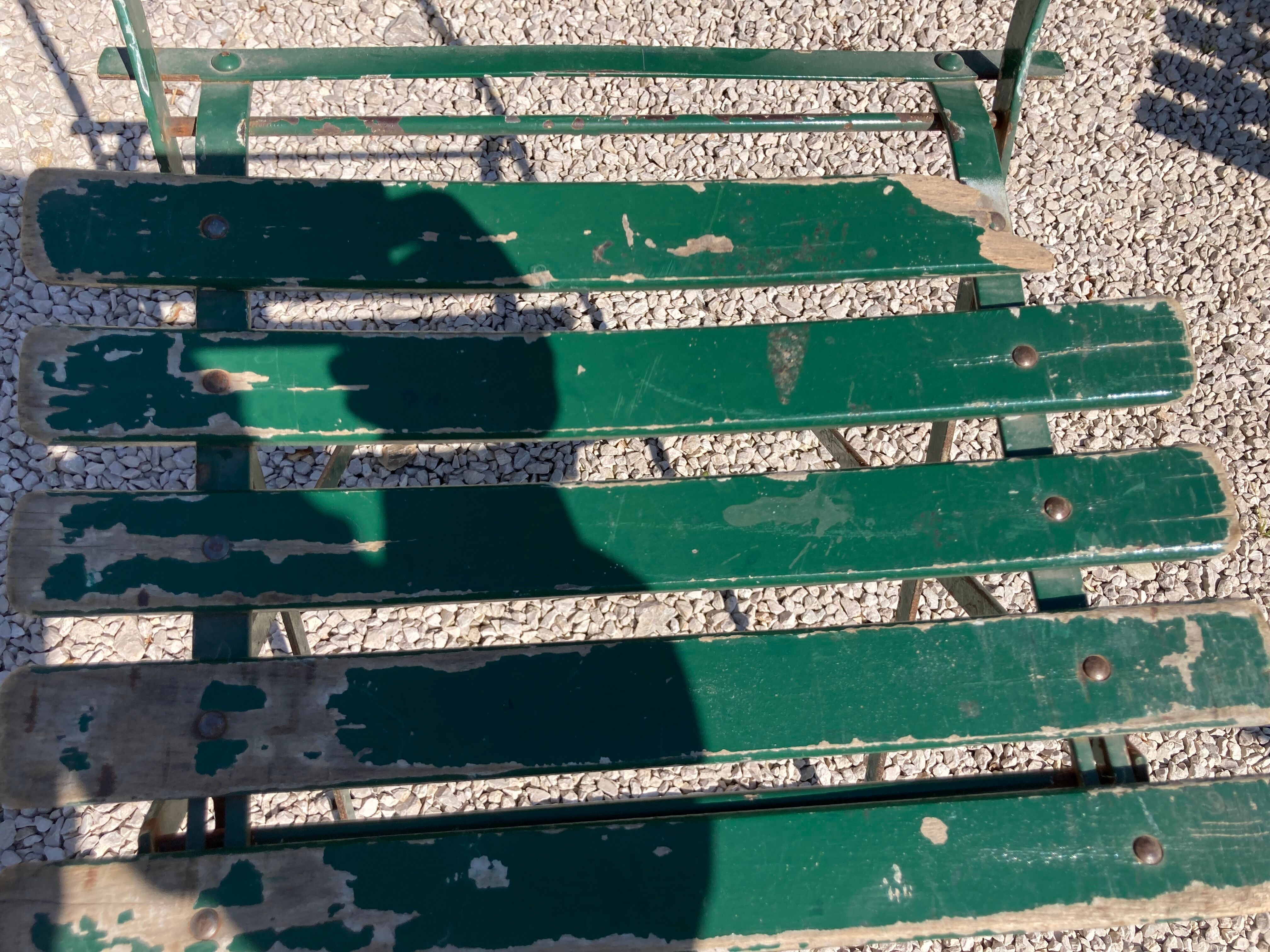 6 folding garden chairs