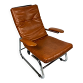 1970s Chrome Recliner - Perfect condition, pure 70s style.