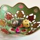 Vintage solid brass pocket tray