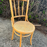 Set of 3 fluted bistro chairs