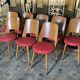Suite de 8 chaises bistrot baumann modèle mondor