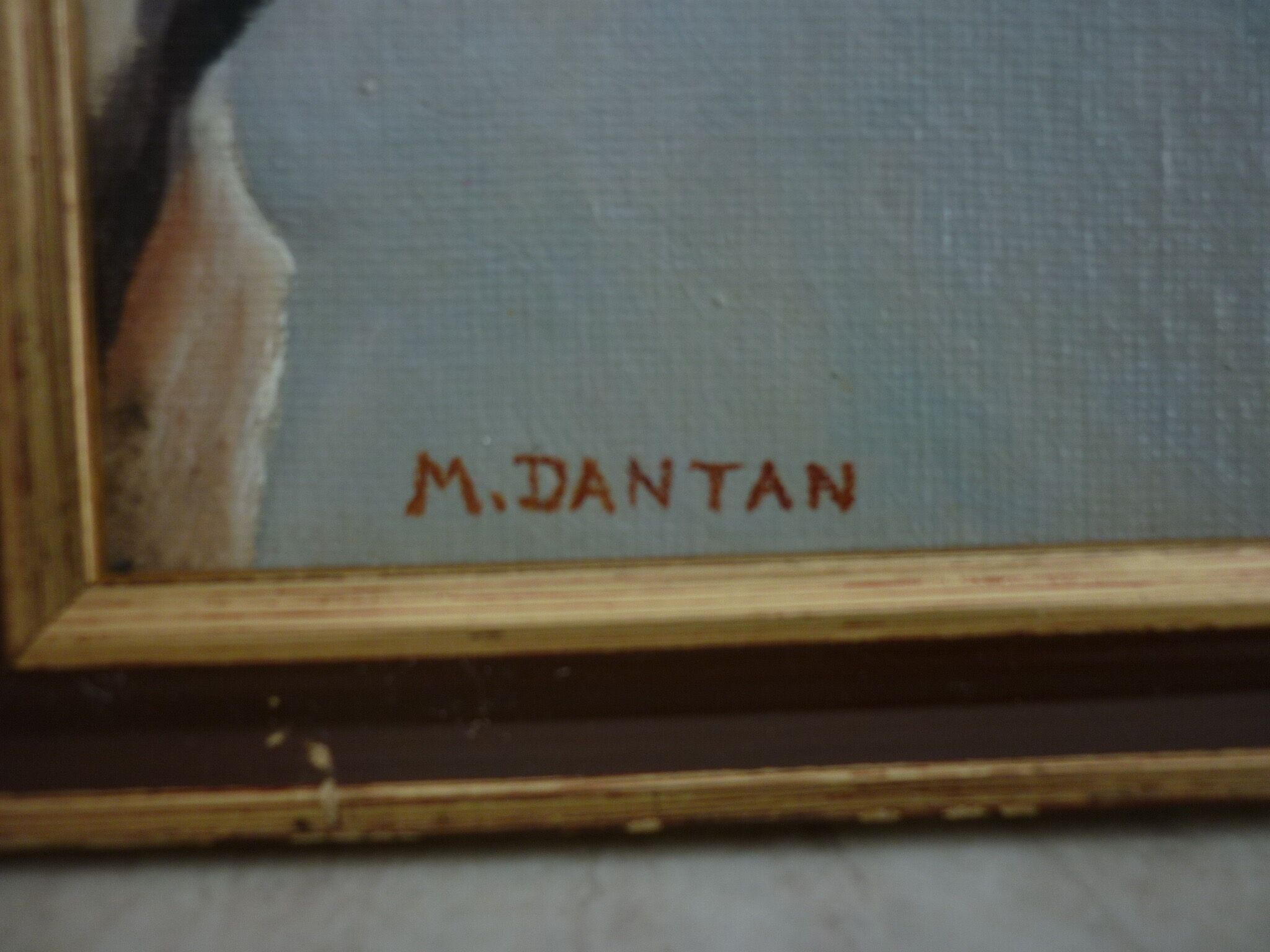 Painting birds on panel