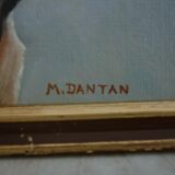 Painting birds on panel