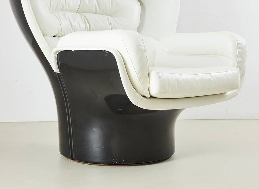 Joe Colombo Elda Chair for Comfort Italy 1963