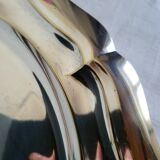 Plat de Service Rond en métal argenté Quist Alpacca