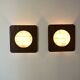 Appliques murales italiennes, années 1960, lot de 2