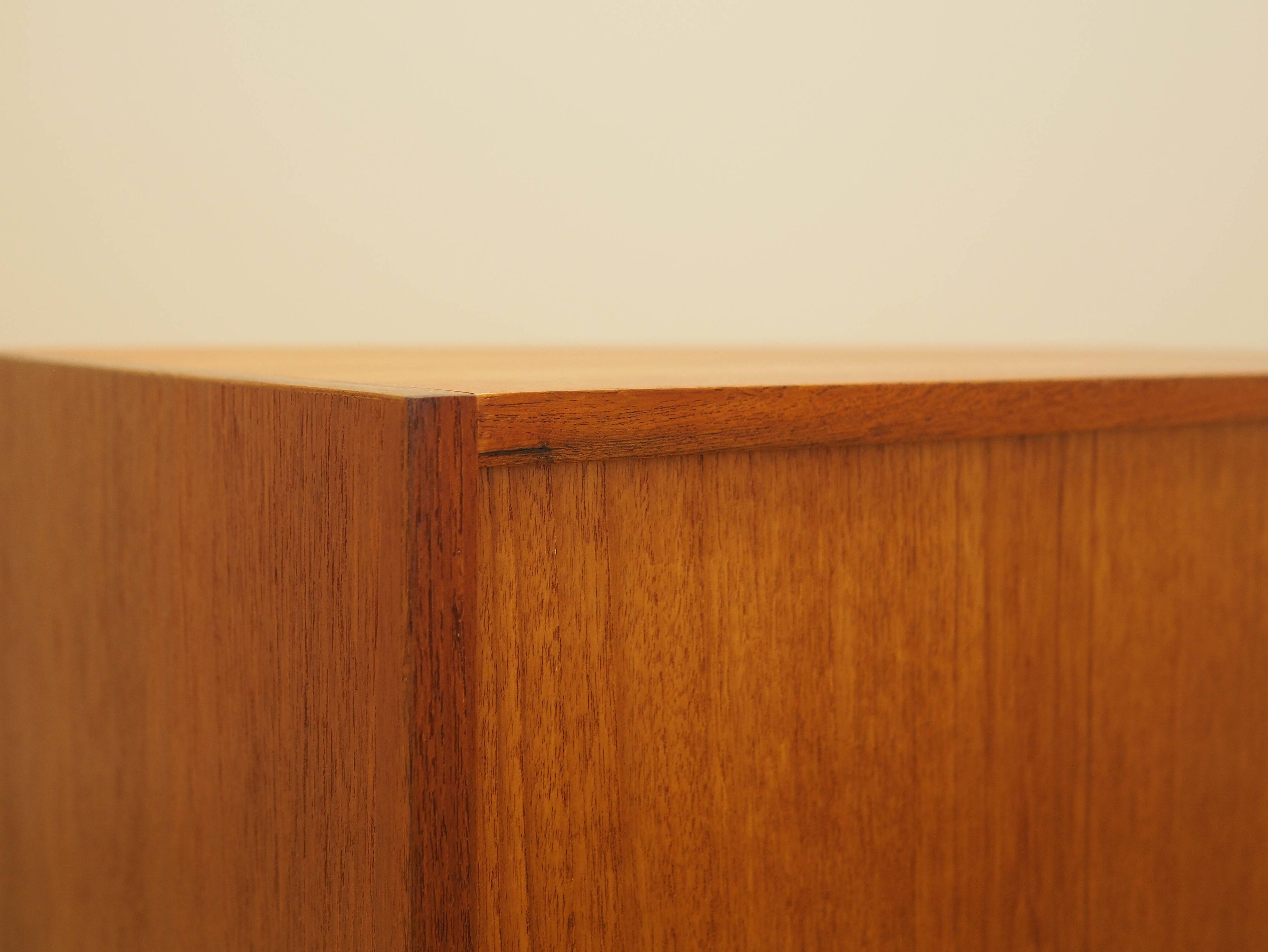 Teak cabinet, Danish design, 1970s, made in Denmark