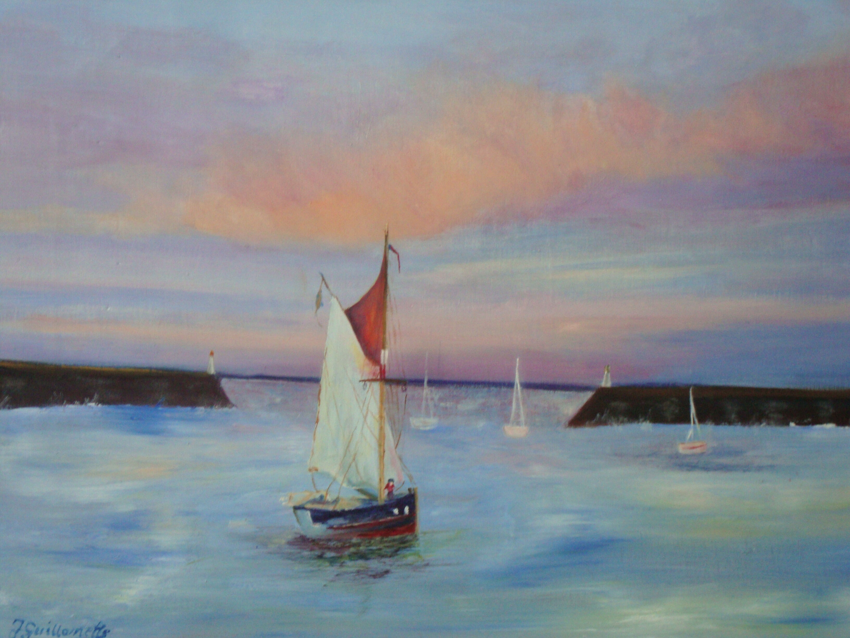 Tableau l'huile sur toile