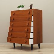 Commode en teck, design danois, années 1960, production : Danemark