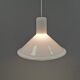 Lampe suspendue P&T. Conçu par Michael Bang pour Holmegaard Danemark 1976.