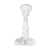 Bougeoir ancien en verre