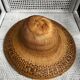Asian hat made of bamboo and braided rattan