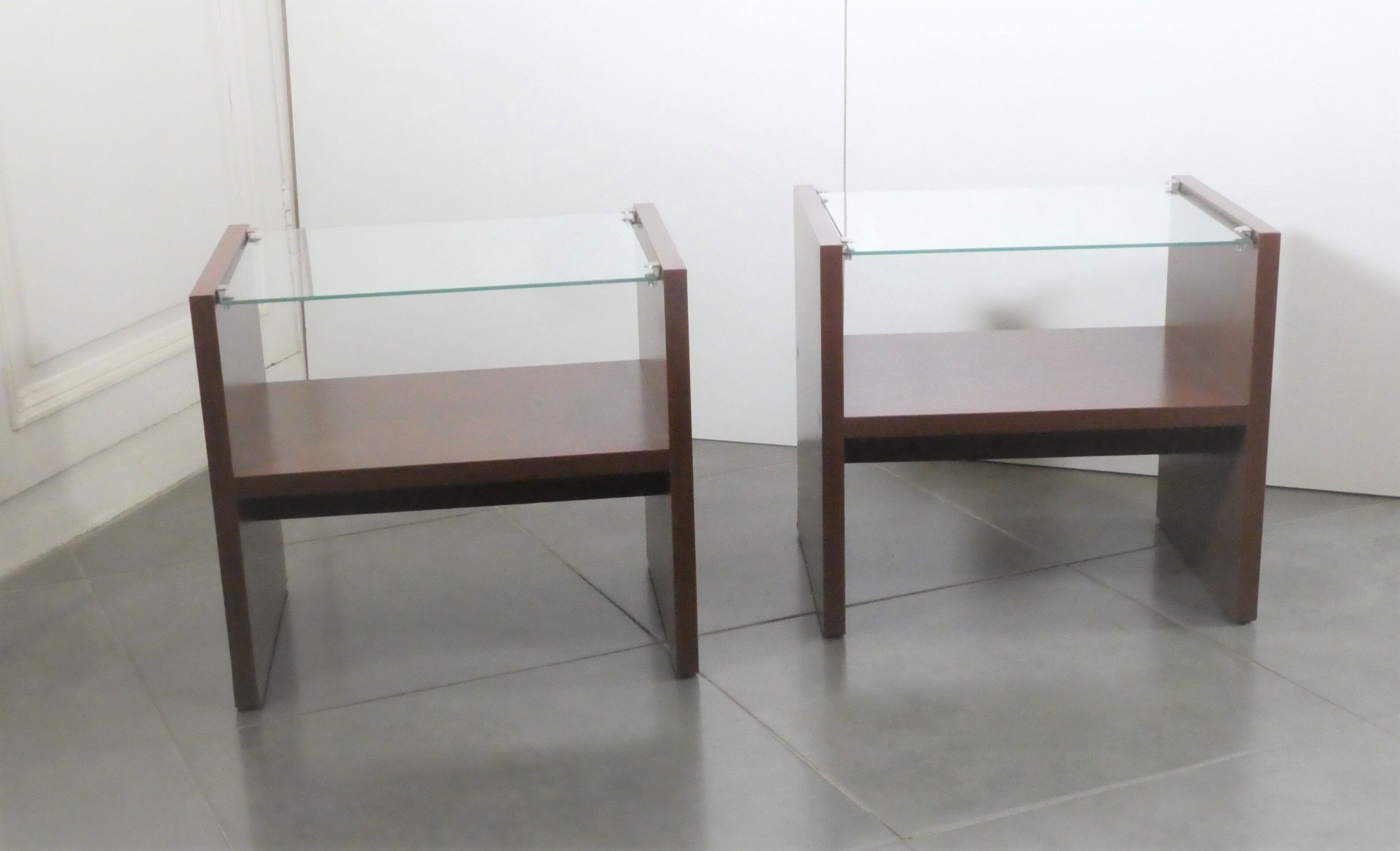 Paire de chevets