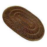 Grand dessous de plat en paille