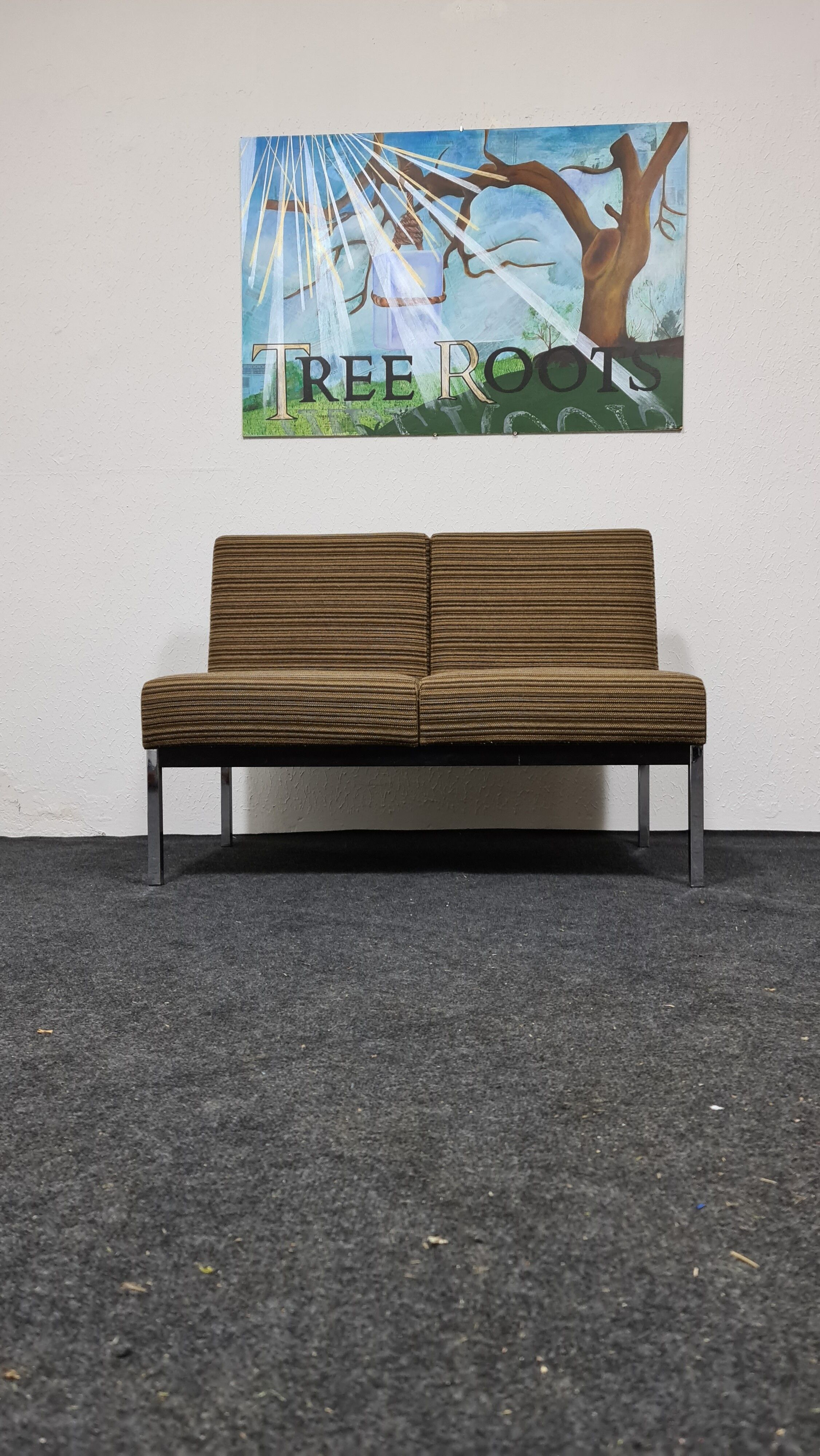 Vintage two seater sofa