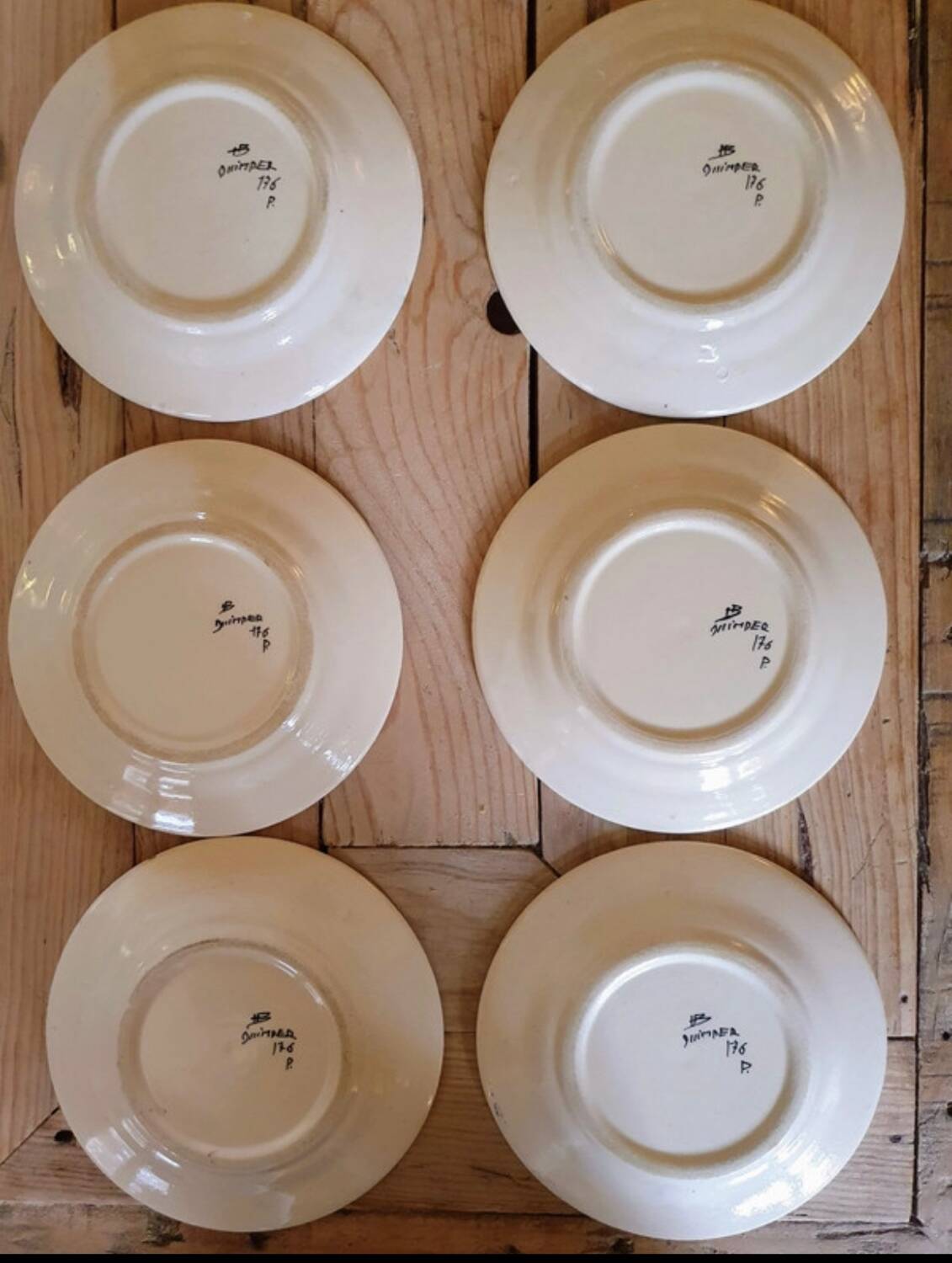 Lot De 6 Assiettes à Pizza En Bois D'Acacia - Ø 32 Cm, Gouttière à Jus - Plateau Service FSC